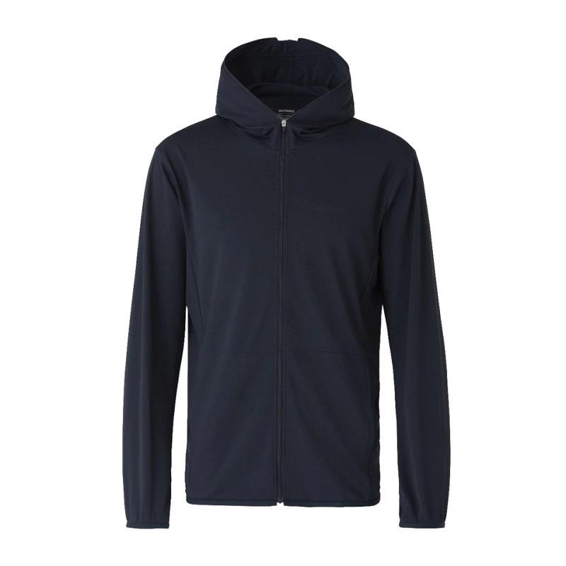 22年最新海外 シマノ Wj 001v サンプロテクション ジップアップ パーカー Ws ネイビー5 929円 Sarozambia Com