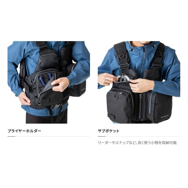 シマノ（SHIMANO） VF-025U サーフベスト F グレー 【在庫限り特価