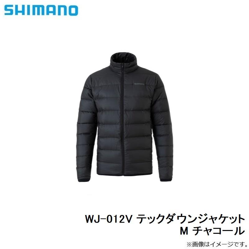 シマノ シマノ WJ-012V テックダウンジャケット M チャコール【在庫 
