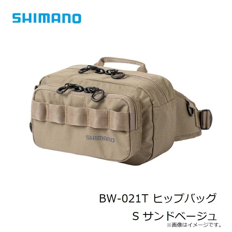 シマノ（SHIMANO） BW-021T ヒップバッグ S サンドベージュ : 釣具の