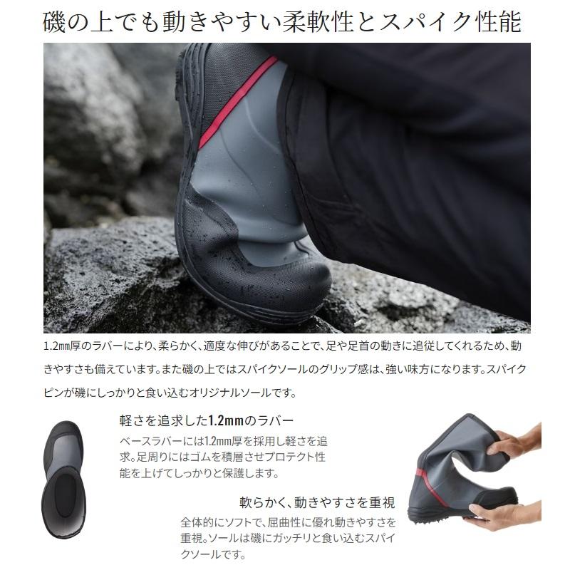 シマノ FB-020W スタンダードライトブーツ スパイク L チャコールの画像