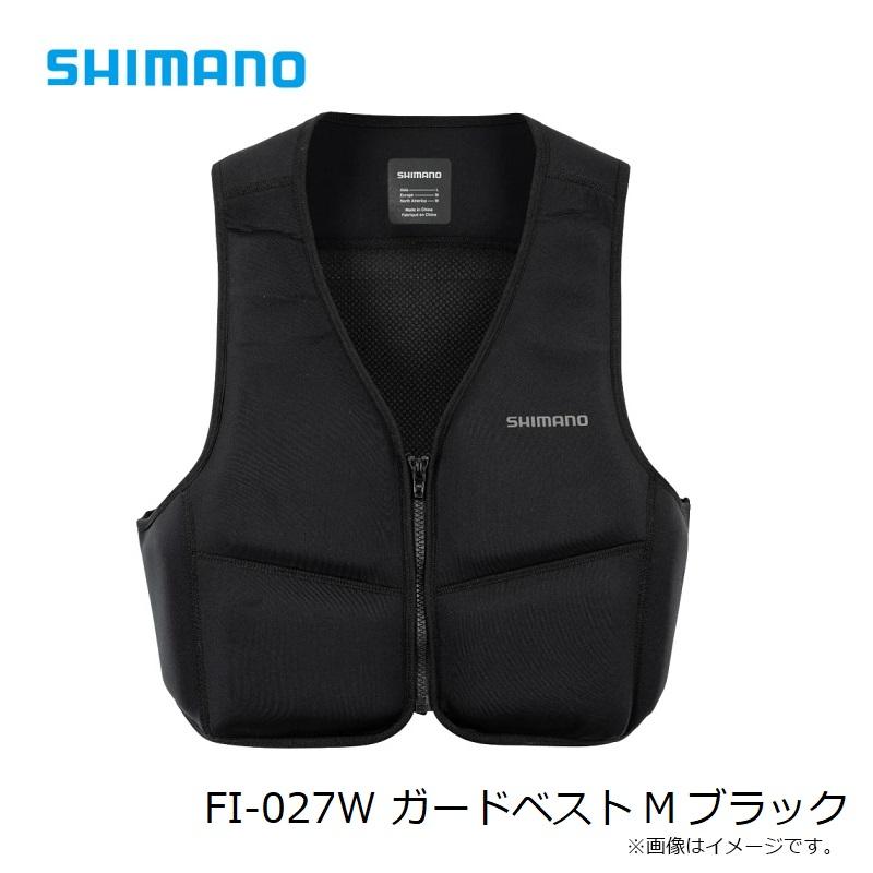 シマノ（SHIMANO） FI-027W ガードベスト M ブラック : 釣具のFTO