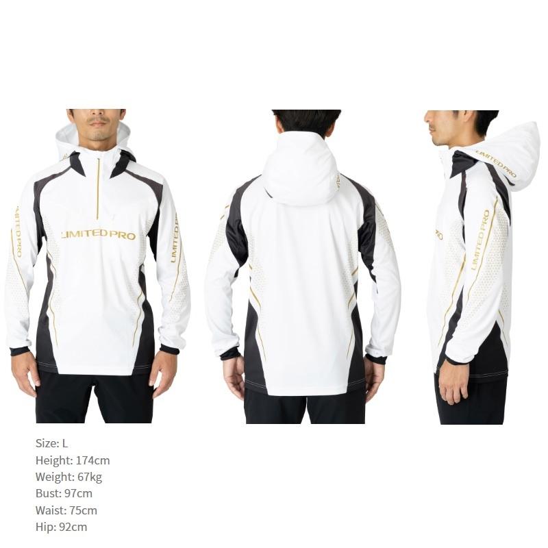 SHIMANO LIMITED PRO Lリミテッドプロ SH-124Wシマノ シマノ（SHIMANO） SH-124W リミテッドプロ ハーフジップフーディ L