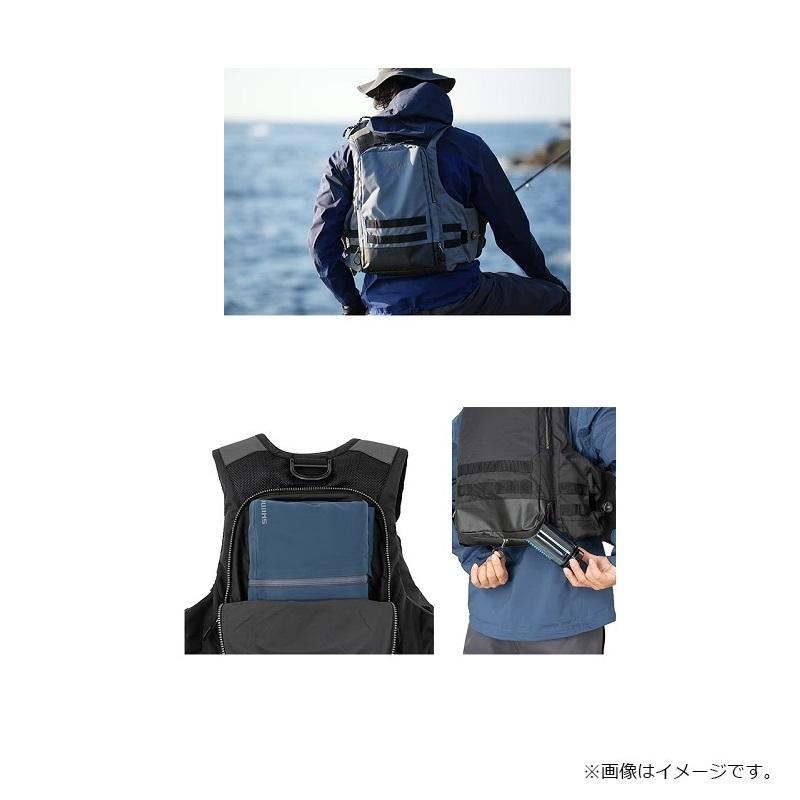 シマノ（SHIMANO） VF-274W アクトゲームベスト M ブラック : 釣具の