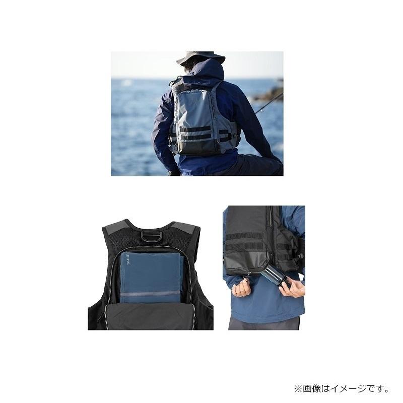 シマノ（SHIMANO） VF-274W アクトゲームベスト XL ブラック : 釣具の