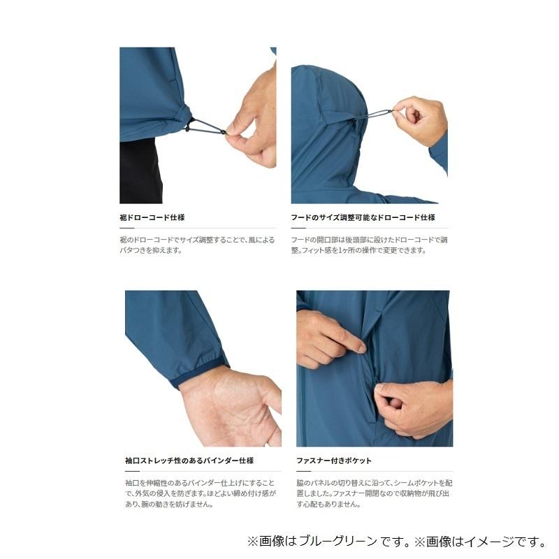 シマノ（SHIMANO） WJ-020W テックフーディー M グレー : 釣具のFTO