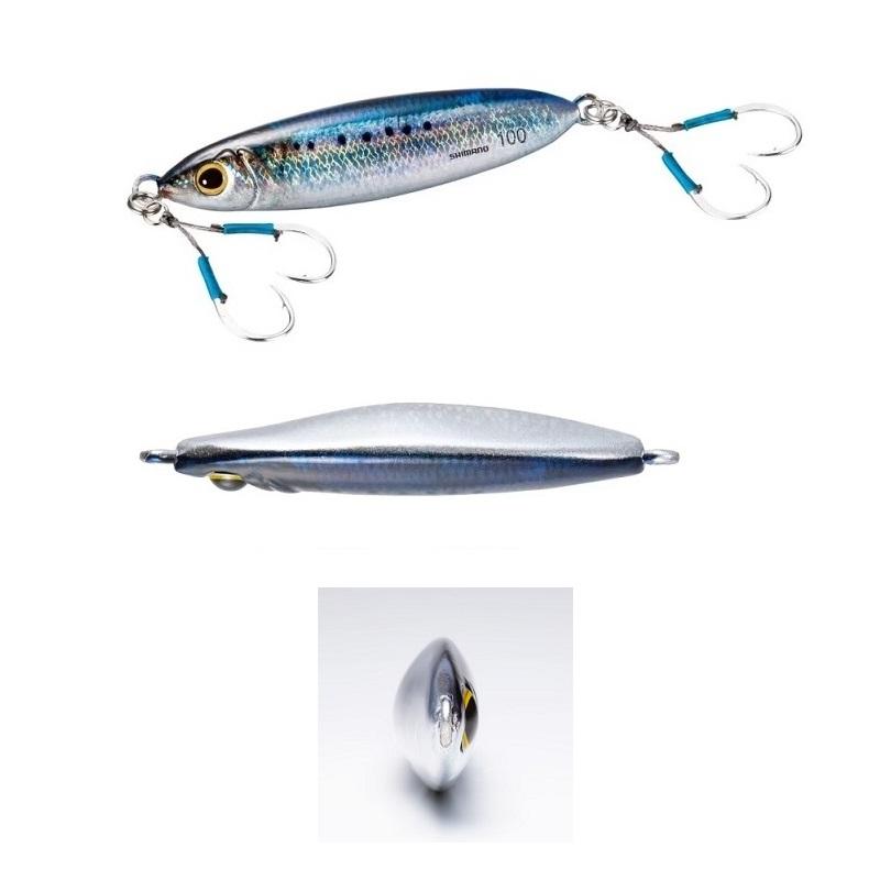 シマノ（SHIMANO） JU-S10W オシア フラットライト 100g 001 SRイワシ