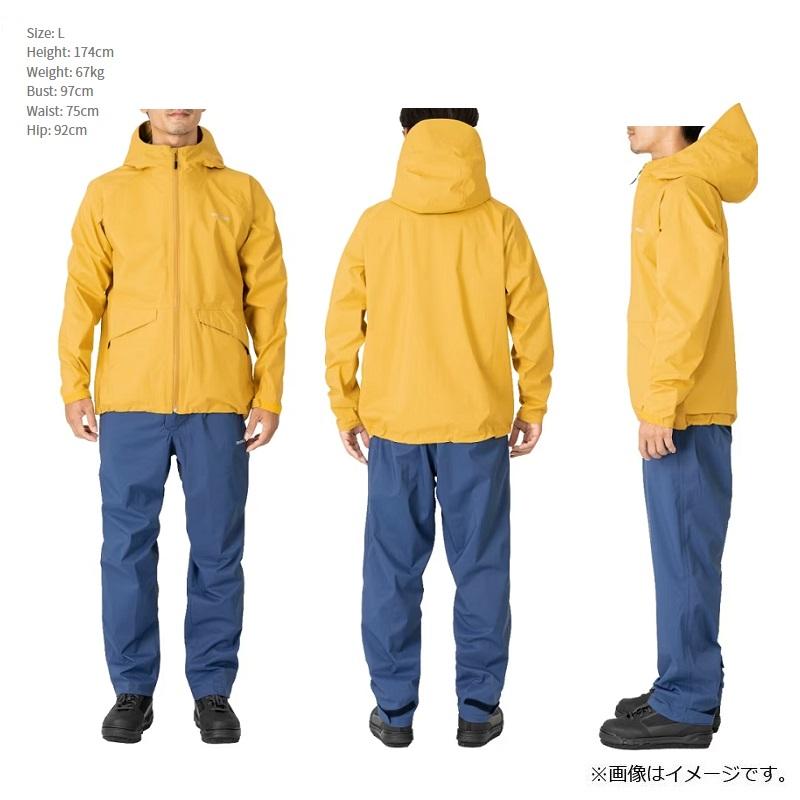 シマノ RA-005V レッド XLサイズ ベーシック フィッシングレインスーツ