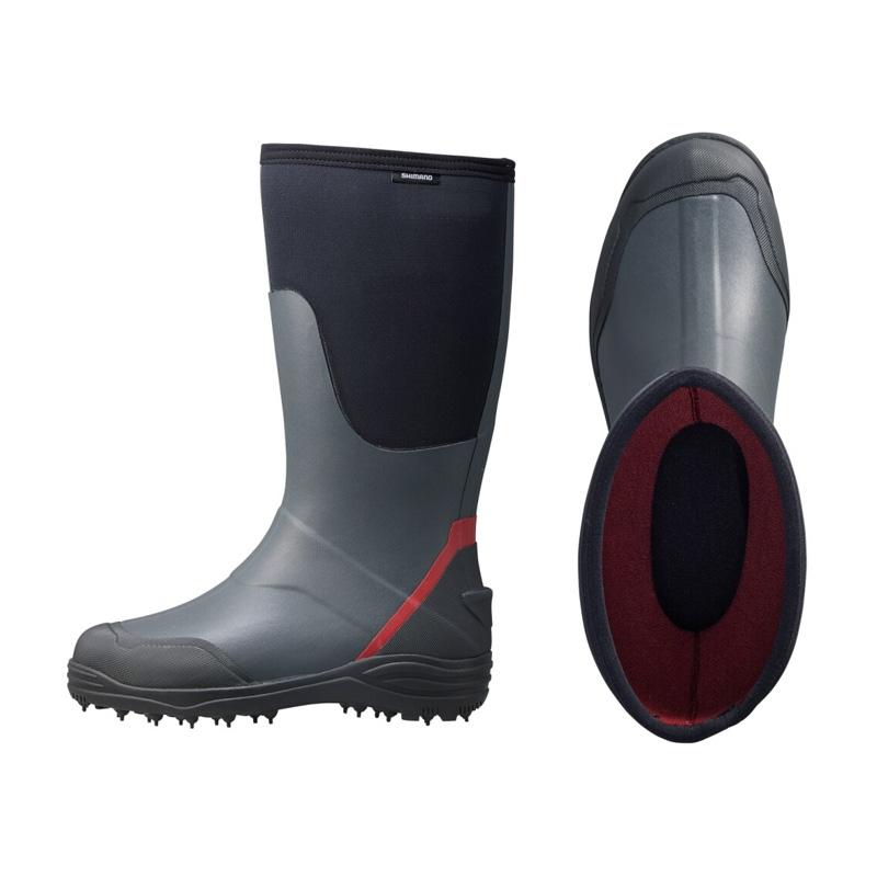 シマノ フィッシングブーツ FB-030W サーマルブーツ スパイク  M  チャコールレッド シマノ（SHIMANO） FB-030W サーマルブーツ スパイク M チャコール