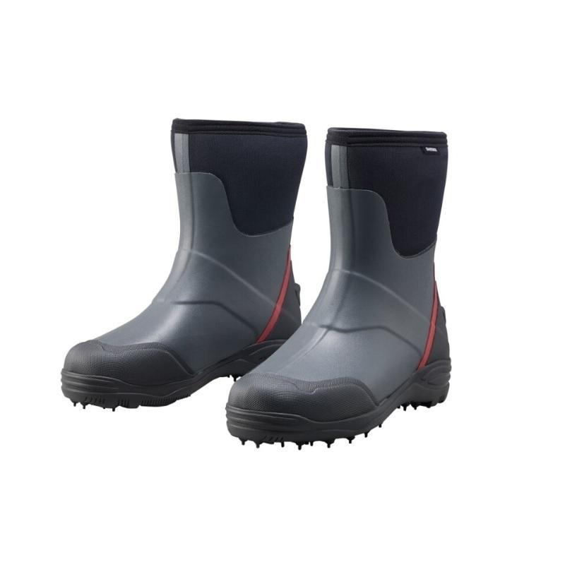 シマノ シマノ　FB-037W サーマルショートブーツ スパイク 2XL チャコール【在庫限り特価】【秋冬物衣料大処分】釣り シマノ（SHIMANO） FB-037W サーマルショートブーツ スパイク 2XL