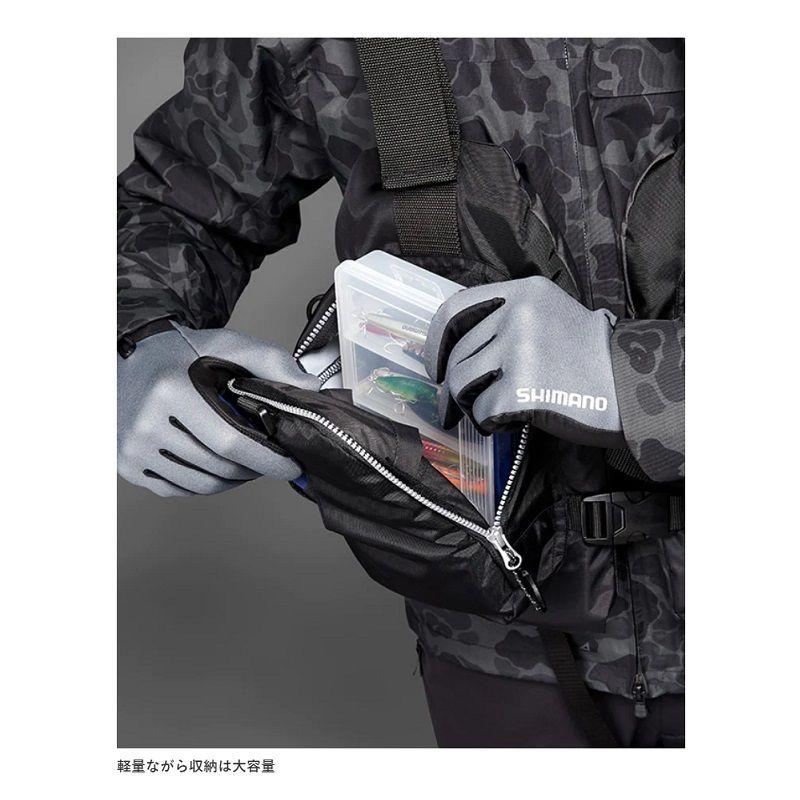 シマノ（SHIMANO） VF-068T ゲームベストライト デザートサンド フリー