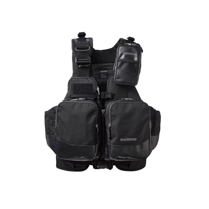 シマノ(SHIMANO) VF-275W サーフトリッパーベスト M シマノ（SHIMANO） VF-275W サーフトリッパーベスト M ブラック : 釣具