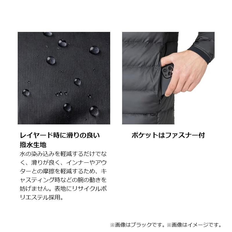 シマノ（SHIMANO） WJ-012V テックダウン ジャケット M ダークネイビー