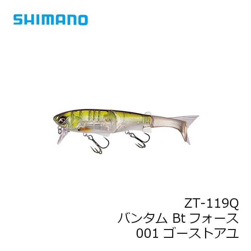 シマノ（SHIMANO） ZT-119Q バンタム Btフォース 001 ゴーストアユ