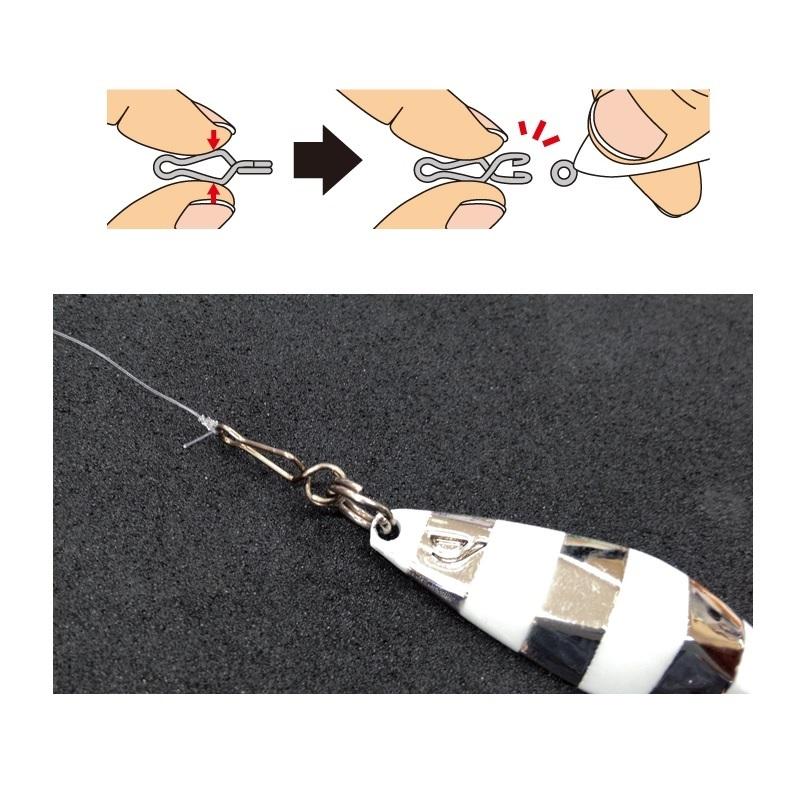 ティクト ラクリングスナップ ＃2 : 釣具のFTO - 通販 - Yahoo