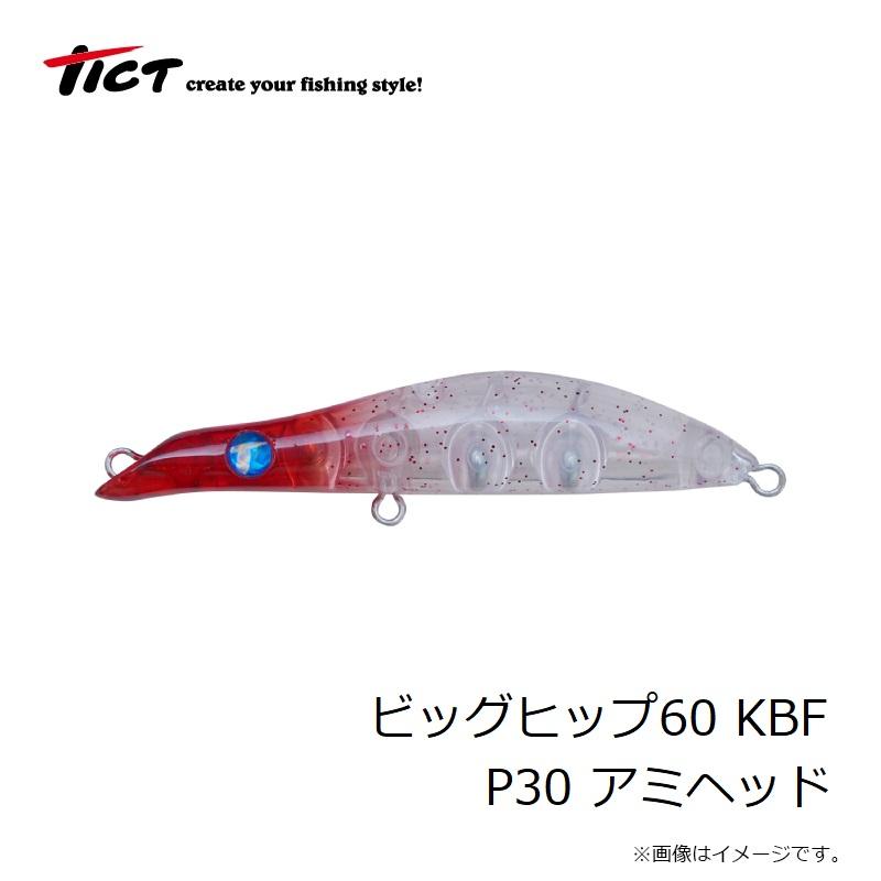 ティクト ビッグヒップ60 KBF P30 アミヘッド : 釣具のFTO - 通販