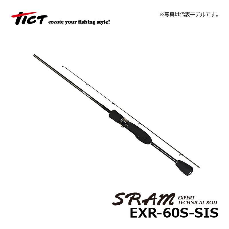 ティクト SRAM EXR 60S-SIS / ソルトルアー アジングロッド : 釣具の