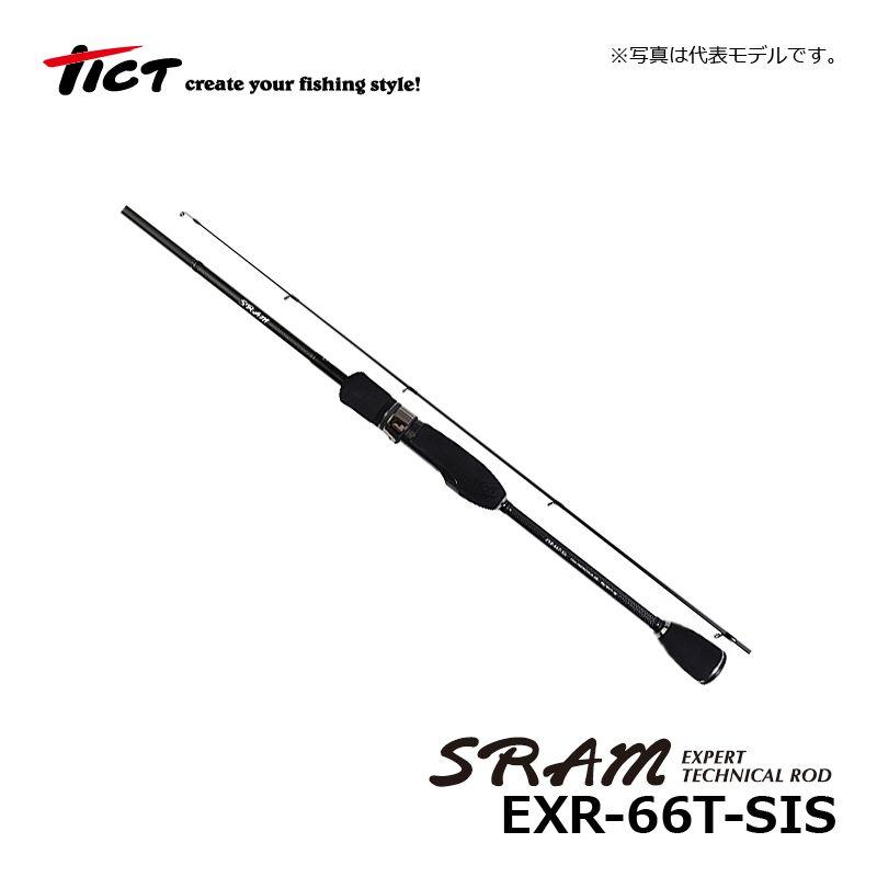 ティクト SRAM EXR 66T-SIS / ソルトルアー アジングロッド : 釣具の