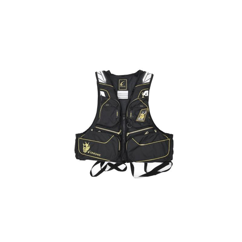 ハヤブサ YT321G 鬼掛 ライフジャケットL2-I 17 ゴールド M Hayabusa（ハヤブサ） YT321G 鬼掛 ライフジャケットL2-I 17 ゴールド