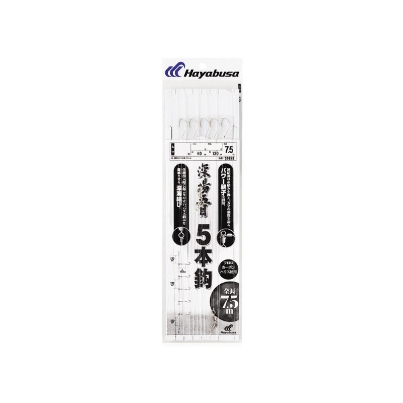 Hayabusa（ハヤブサ） SD828 深場五目 5本鈎 17-8 : 釣具のFTO - 通販