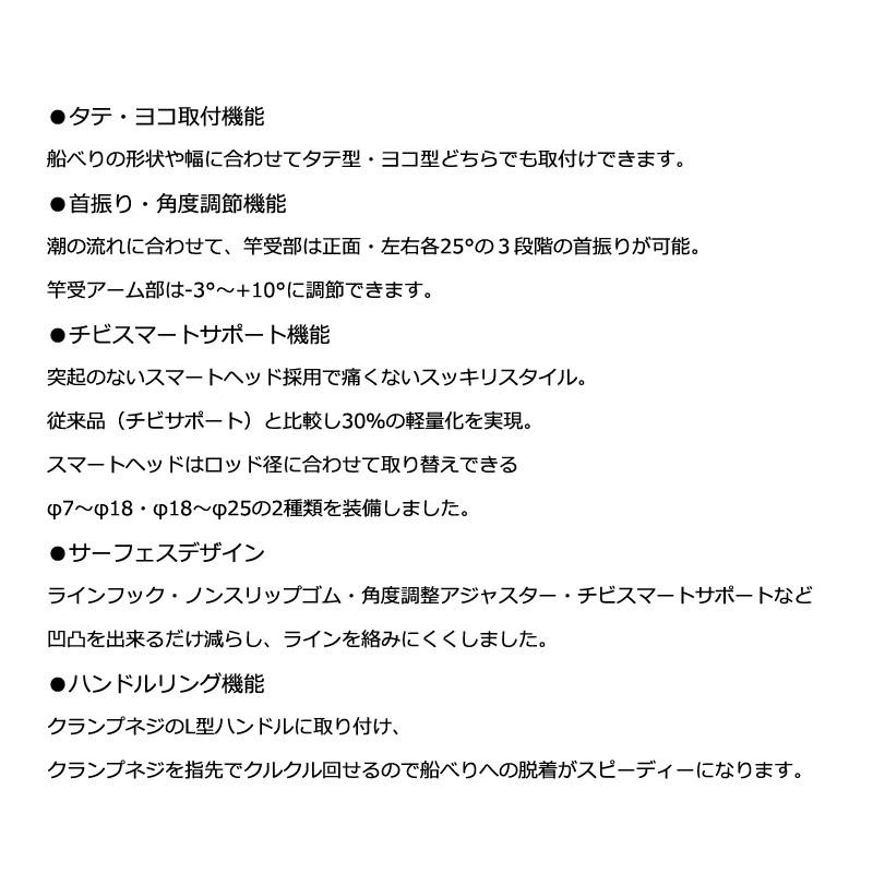 第一精工　チビラーク ロング タイプS / 竿受け 第一精工 ラーク 船