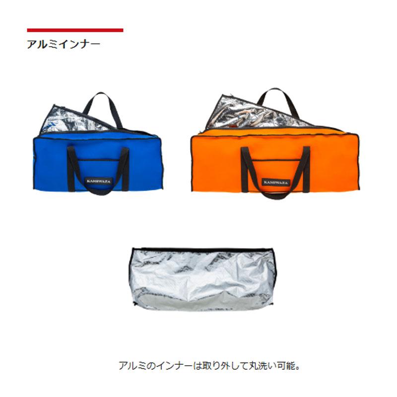 カミワザ フィッシュキャリーバッグIII トートタイプ 大物用 オレンジ