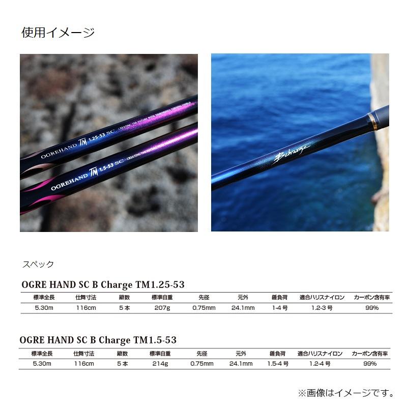 釣武者 F00403 オウガハンドSC B Charge TM1.25-53 : 釣具のFTO - 通販