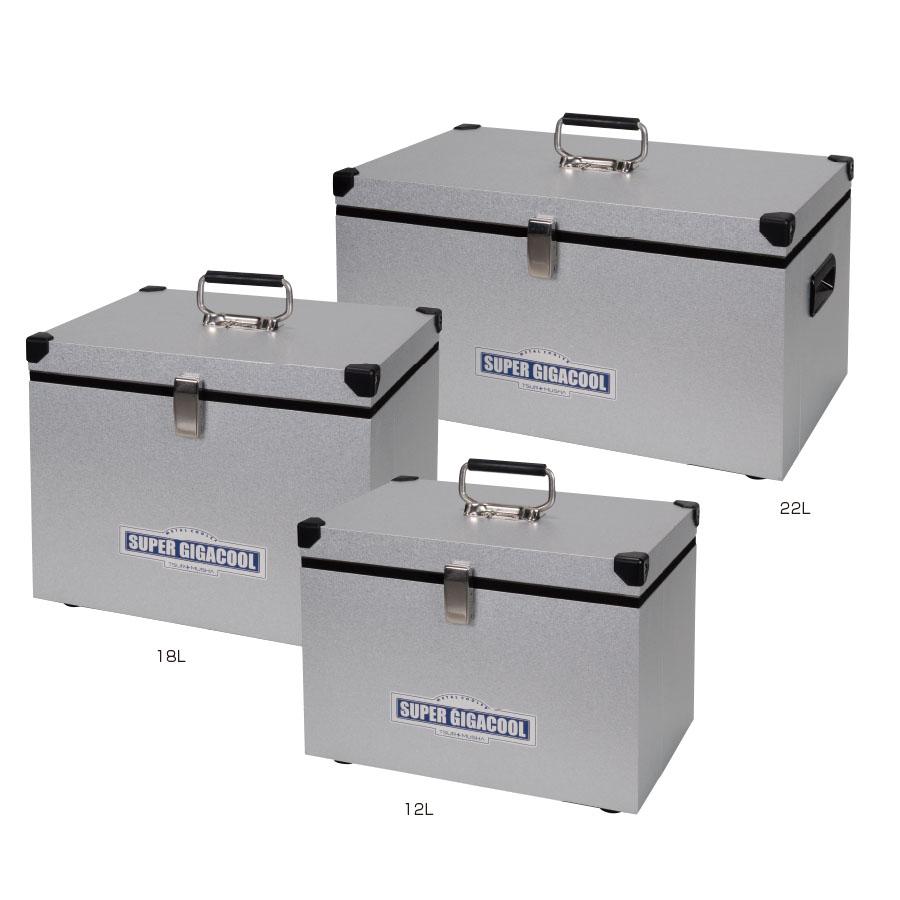 釣武者 メタルクーラー　スーパーギガクール 22L　6面真空クーラーを凌駕する保冷力 釣武者 メタルクーラー スーパーギガクール 22L 6面真空クーラーを凌駕
