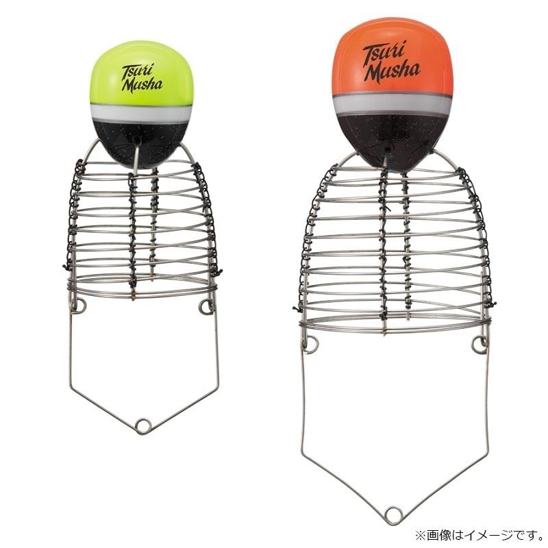 釣武者 F23206 フカセ飛びカゴurala L イエロー : 釣具のFTO - 通販