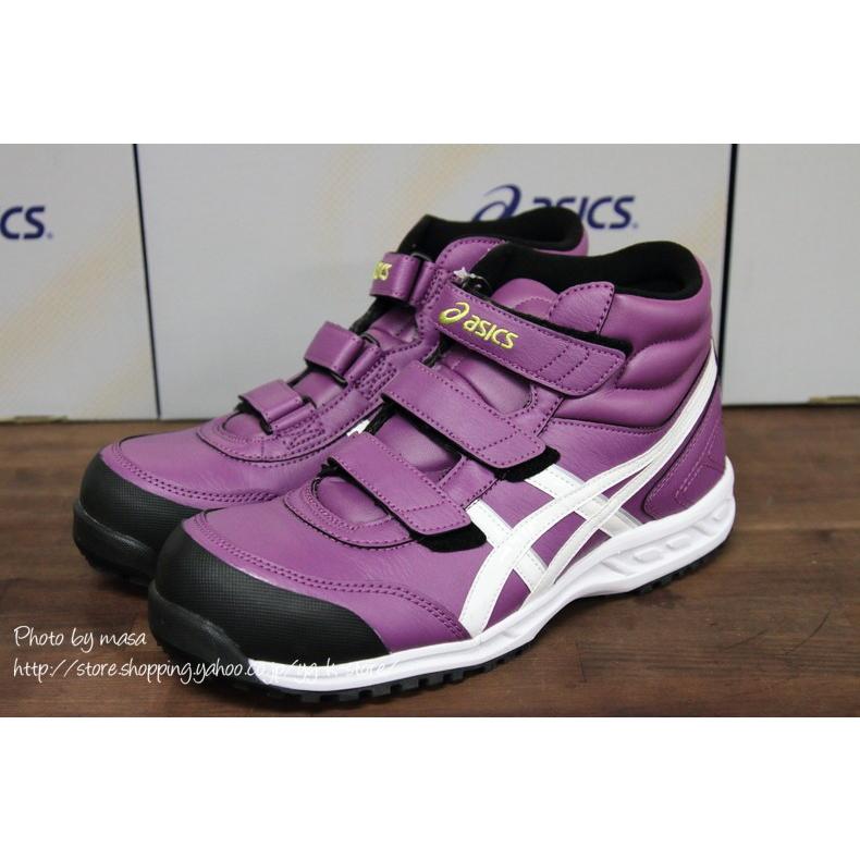 アシックス 安全靴 限定 カラー ウィンジョブ Fis53s 3301 Fパープル ホワイト Asicsfis53s3301 Yg K Store 通販 Yahoo ショッピング
