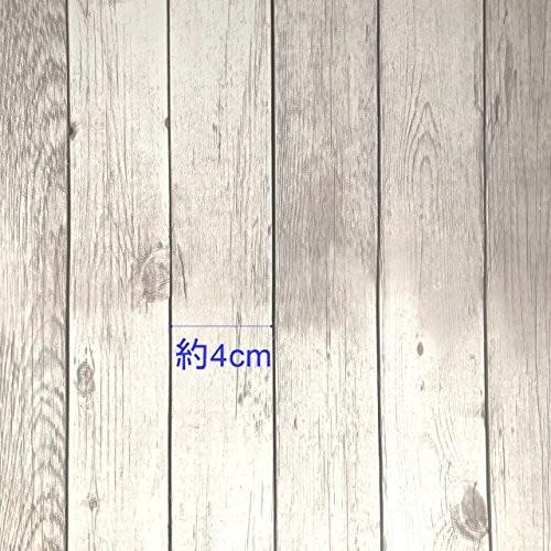Gleood はがせる 防水 壁紙 シール クロス シート 45 Cm 幅 10 M 取付 道具 付 木目 アンティーク ホワイト Yggdrasill 通販 Yahoo ショッピング