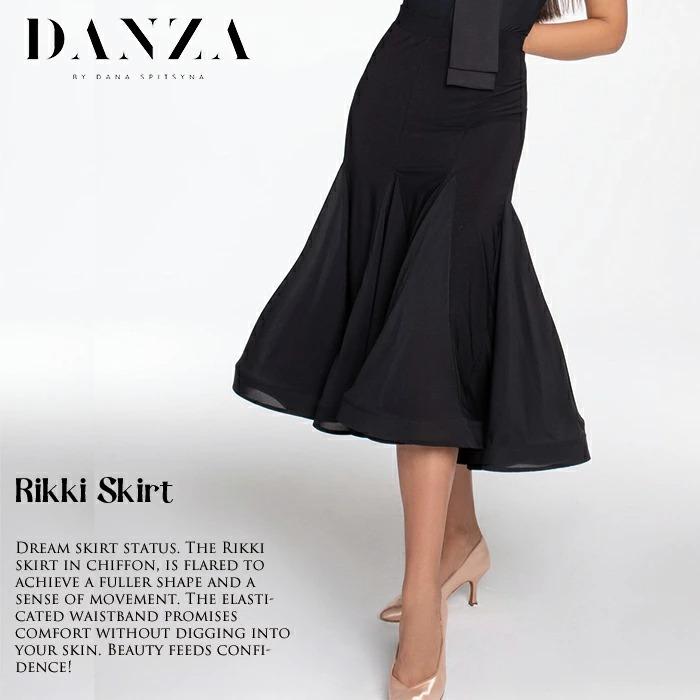 新品　社交ダンス　スカート　黒　レッスン　シンプル　パーティ　上品　1117 社交ダンス 社交ダンス衣装 モダン モダンスカート スカート 練習着