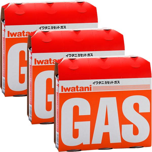 Iwatani（イワタニ） カセットガス ボンベ 3本組×3セット CB-250-OR