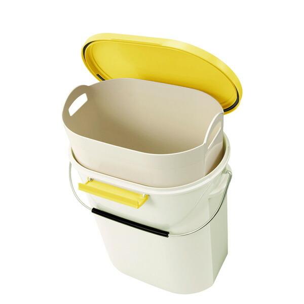 おむつ ゴミ箱 エバン ペール 中バケツ付き 11l イエロー オムツ 臭い ゴミ箱 ごみ箱 密閉 フタ 生ごみ パッキン ニオイ におい びーんず生活雑貨デポ 通販 Paypayモール