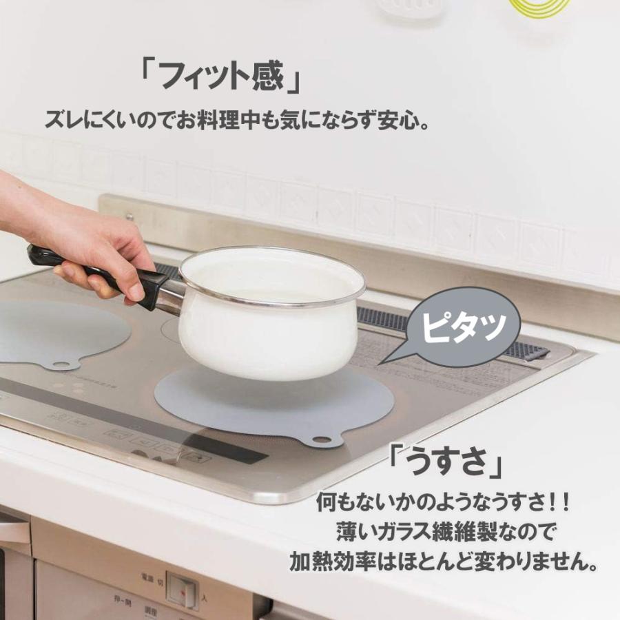 kuchen様購入専用 東洋アルミ 汚れ防止 IHマットSOFT NEW 直径21cm NEZU 1枚入 3235