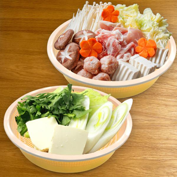 めん[売り切りSALE‼️】 オルディ（ORDIY） ざる シクラメン 蓋付水切りセット L マンゴー