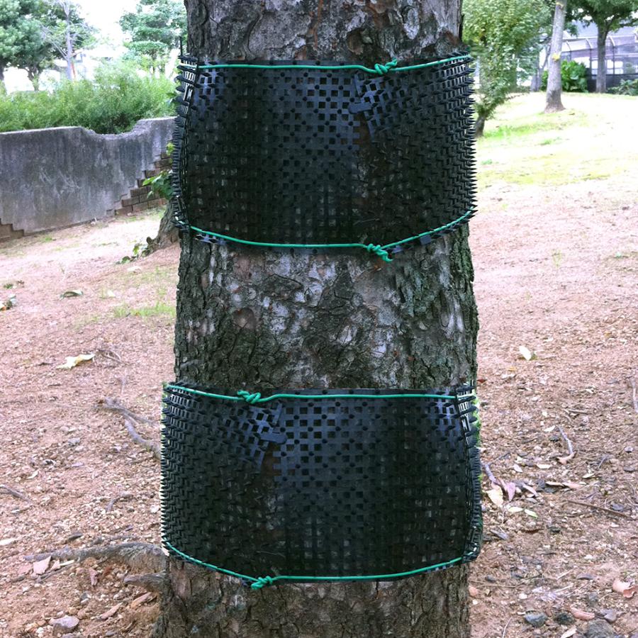 獣よけ 害獣対策グッズ 小動物痛ガール ブラック 2枚入り 4個セット EG