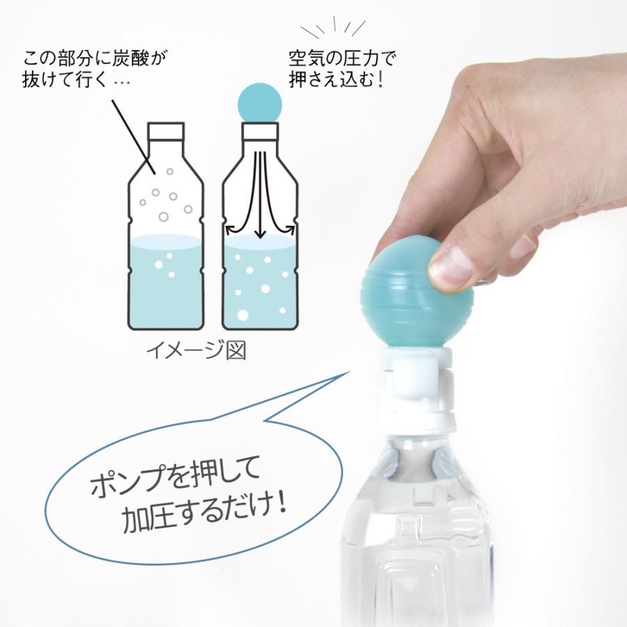 AOZORA（アオゾラ） 炭酸キーパー ソーダフレッシュ ブルー ｜ ペット