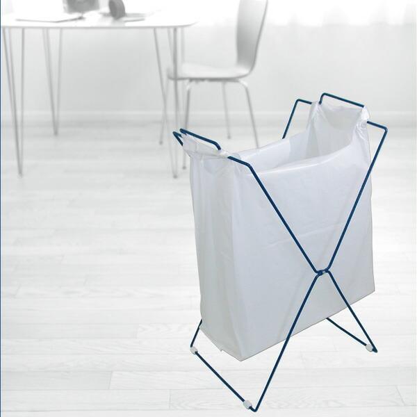 レジ袋スタンド 簡易ゴミ箱 レジスターバッグスタンド ブルー びーんず生活雑貨デポ 通販 Paypayモール