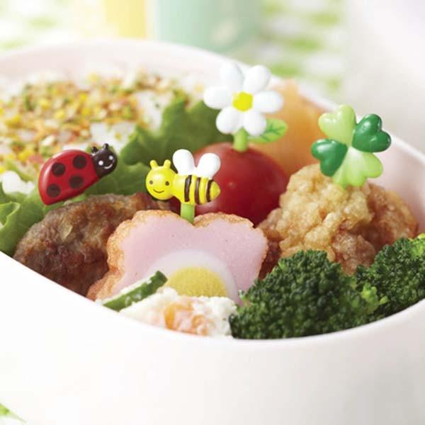 ピック デコ弁 mamas assist ハニー&フラワー 8本入 P-2973 ピック デコ弁 mamas assist ハニー&フラワー 8本入 P-2973