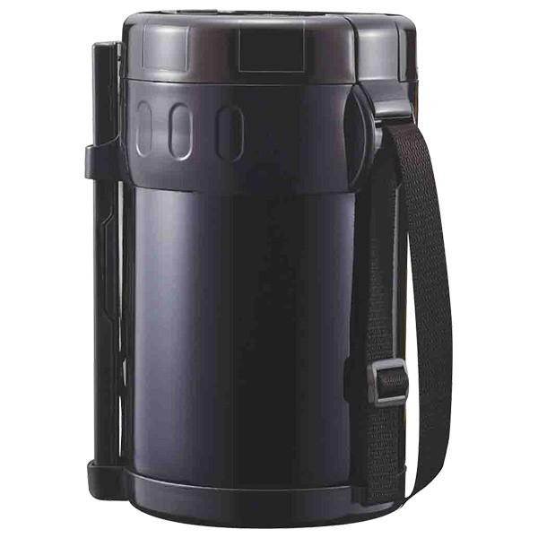 保温弁当箱 スタイラス ランチジャー ブラック 2L F-2473 ｜ 弁当箱