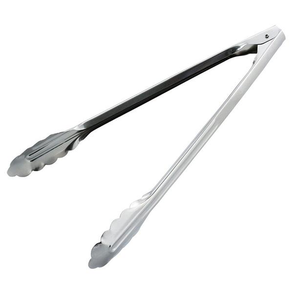 味道 万能トング 中 31cm AD-184 | 調理トング 調理用具 キッチンツール ステンレス つかむ はさむ 取り分け 盛り付け 味道 頑丈|yh-beans|02