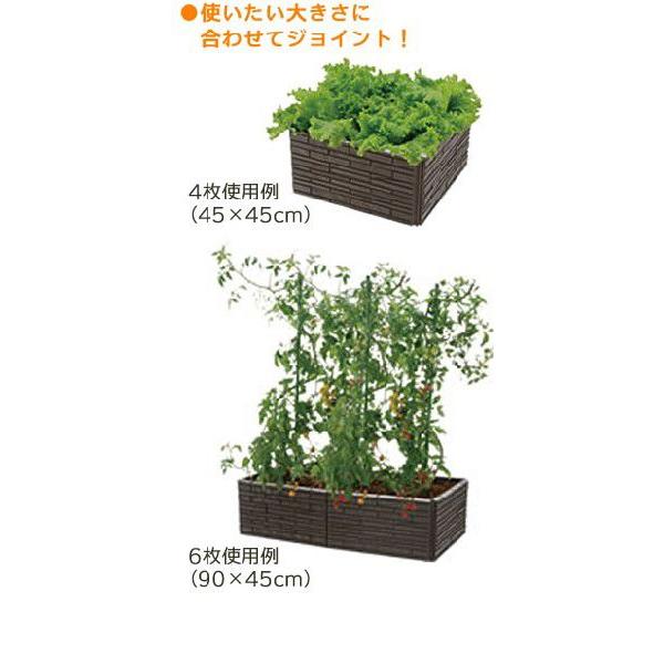 リッチェル 花壇 柵 深型土留め石積み調 45型 ダークブラウン 6個セット フェンス 囲い 仕切り ガーデニング 園芸 庭 樹脂 土留め 畑 x6 びーんず生活雑貨デポ 通販 Yahoo ショッピング
