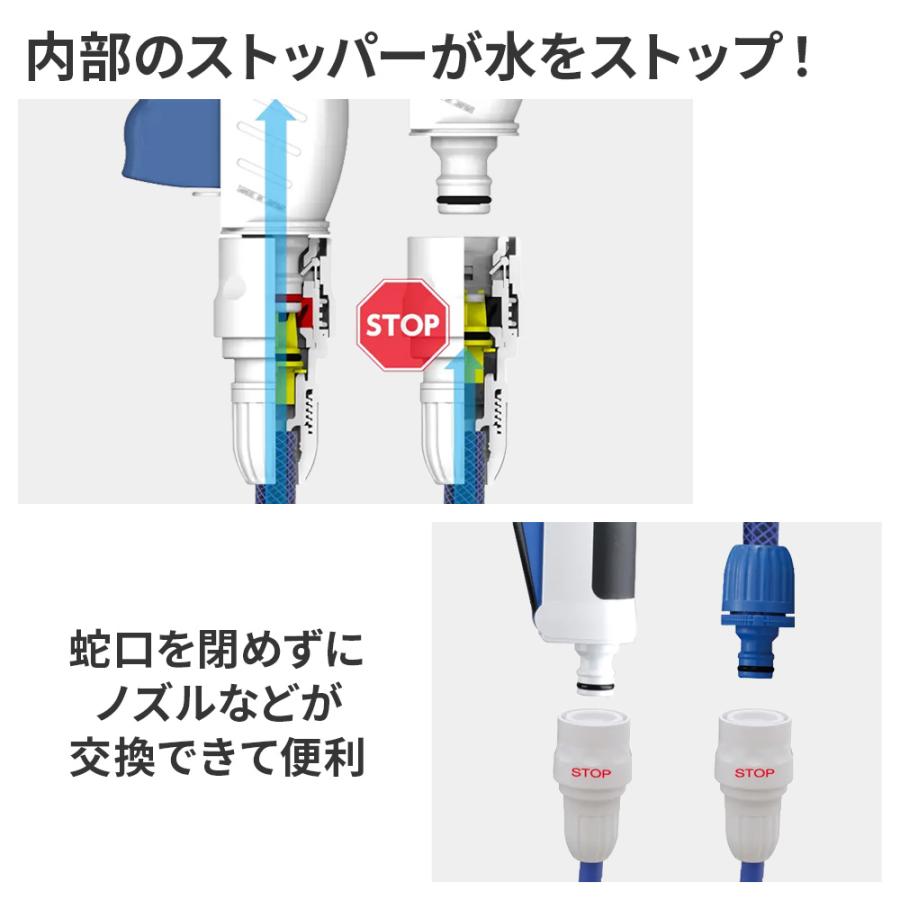 タカギ（takagi） ホース接続パーツ ストップコネクタースリム
