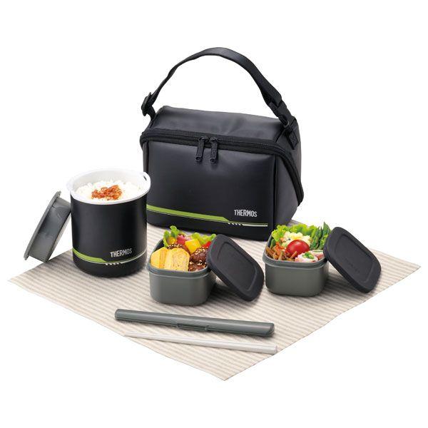 THERMOS（サーモス） 保温弁当箱 マットブラック DBQ-502 ｜ 弁当箱