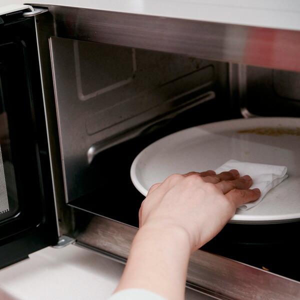 LEC（レック） 掃除 シート 水の激落ちシート 電子レンジ＆冷蔵庫用 20