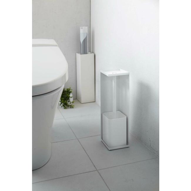 tower 山崎実業 タワー トイレットペーパーホルダー ホワイト 7850