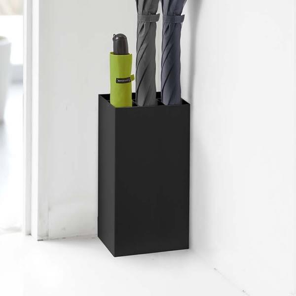 山崎実業 傘立て スマート かさたて 絶品 ブラック 7032 6本用