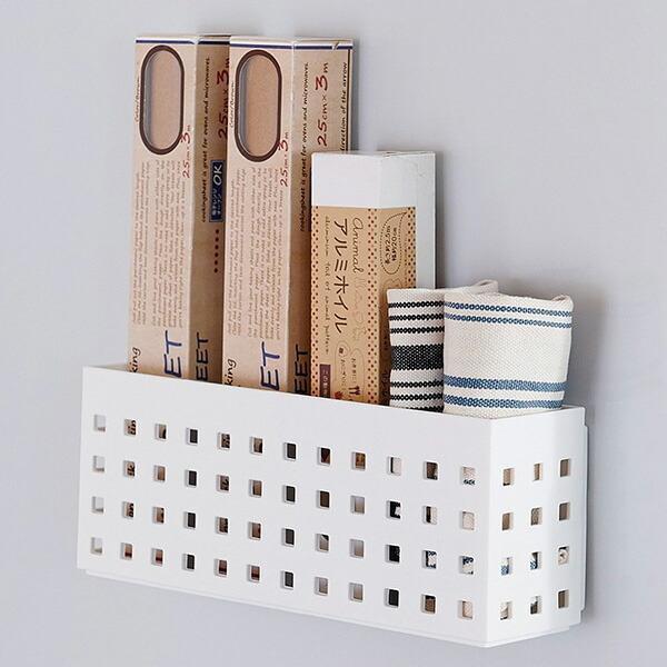 小物入れ Mag On マグネット ストレージ ロング ホワイト キッチン収納 ラップホルダー マグネット ホイル びーんず生活雑貨デポ 通販 Paypayモール