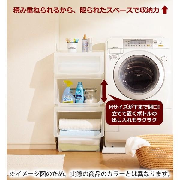 Fits 収納ケース PROfix カバコ スリムM クリア ｜ 衣装ケース 収納
